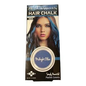 SPLAT Temporary “Hair Color Highlights For The Day” Hair Chalk Midnight Blue New